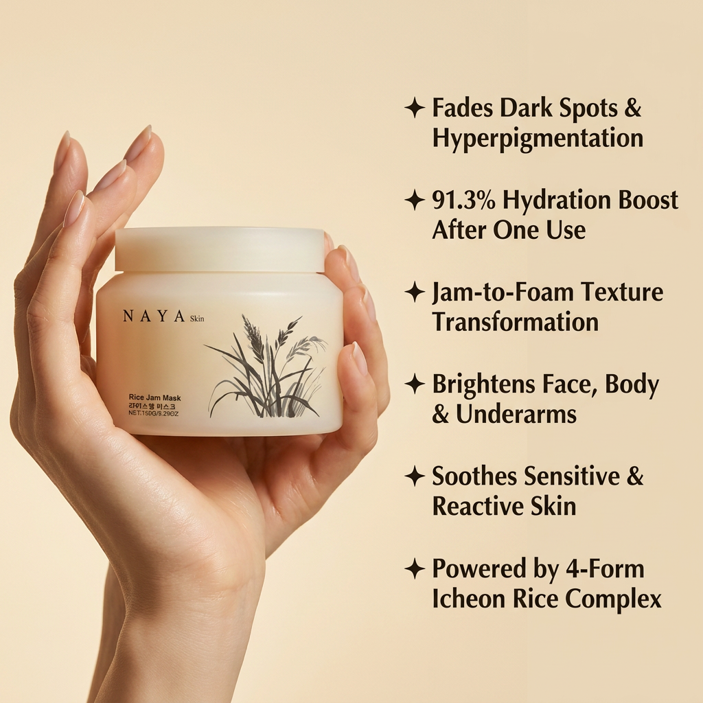 Naya Skin™ Rice Jam Mask